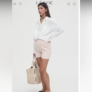 LEGOE SIZE ZERO MATERNITY SHORTS